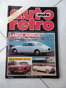 Magazine Auto Retro No. 44 Mercedes 190 Sl Citroen Pull 15 Six Lancia Aurelia - Picture 1 of 1