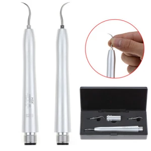NSK Style Dental Ultrasonic Air Perio Scaler Handpiece AS-2000+3*Tips( S1 S2 S3) - Picture 1 of 36