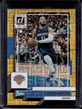 2022-23 Panini Donruss Jalen Brunson Choice Gold #01/10 Knicks