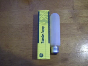NEW!! GE FG1048-AY 3806215 Tubular Lamp 120V 60W Frosted refridgerator bulb - Picture 1 of 2