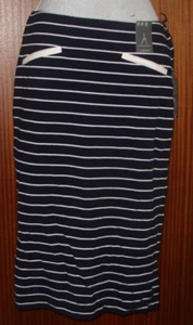 BNWT Primark - Ladies Atmosphere Navy Skirt - Size 14-Machine Washable - RRP £12 - Picture 1 of 2