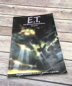 Vintage 1982 E.T. The Extra Terrestrial Storybook Paperback Movie Photos - Picture 1 of 8