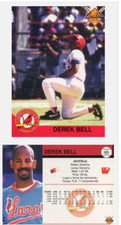 1994-95 Line Up Card Venezuela Winter League Derek Bell #101