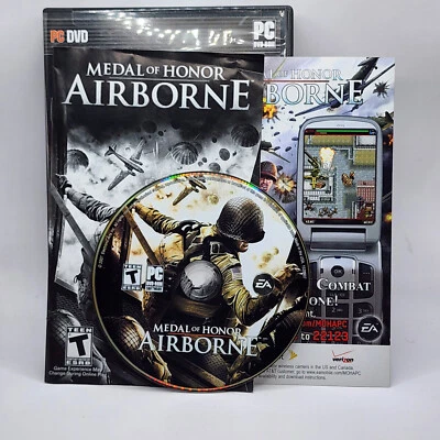 Medal of Honor Airborne PC DVD ROM Juego Completo En Caja Foto 1 de 4