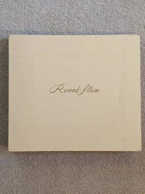 Vintage Record Album Holder, Holds 8 33rpm Albums - Image 1 of 4