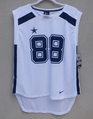 Camiseta sin mangas Nike para mujer L XL Dez Bryant Dallas Cowboys funciona grande Foto 1 de 4