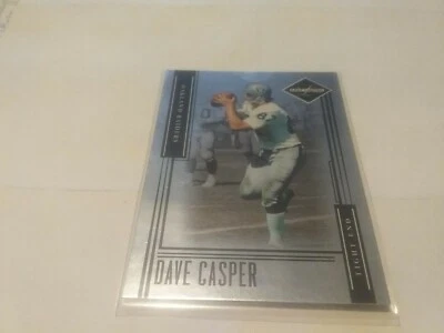 2006 Leaf Limited Dave Casper Oakland Raiders Tight End HOF 637/799 - Image 1 of 4