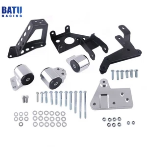 Engine Mount Bracket K-Swap For Honda Civic 92-95 EG/for Integra 94-01 K20 K24 - Picture 1 of 9