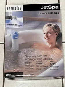 NEW Homedics JET-1 JetSpa Luxury Bath Jet Spa DUAL JETS Whirlpool - Picture 1 of 2