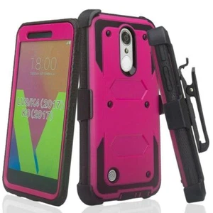 For LG Premier Pro LTE / LG Phoenix Plus / LG K30 Holster Case Phone Cover - Picture 1 of 11