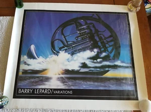Rare Barry Lepard 1984 Variations Poster Athena International 1984 London#227441 - Picture 1 of 9