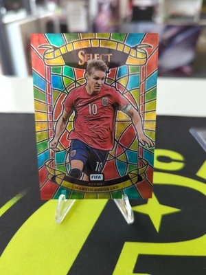 2022-23 Select FIFA Stained Glass Martin Odegaard  - Image 1 of 2