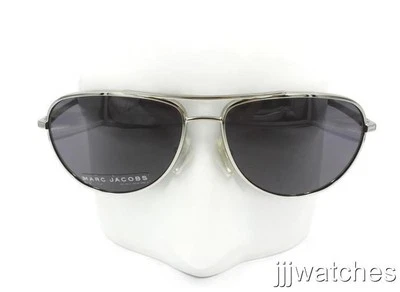 Nuevas gafas de sol Marc Jacobs Aviator gris oscuro lentes 58 mm MJ352/S 010 BN 58L $295 Foto 1 de 4