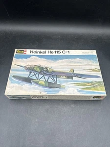 Revell Heinkel He 115 C-1 1:72 H-241 Model Kit 1977 Small Cut Lid German WWII - Picture 1 of 10