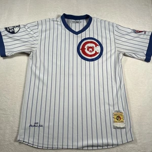 Cleveland Cubs Maglia Uomo 2XL Bianco Negro League Baseball Copricapo Classici - Foto 1 di 12