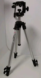 BOGEN 3001 PROFESSIONAL TRIPOD MODEL 3126 HEAD ALUMINUM - Picture 1 of 5