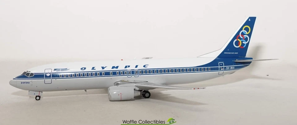 1:200 JC Wings Olympic Airways B 737-400 SX-BKA 92103 XX20736 Airplane Model - Image 1 of 1