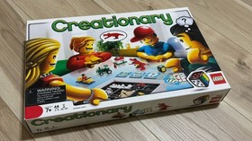 Retired LEGO Games: Creationary Board Game - 3844 Incomplete Set
