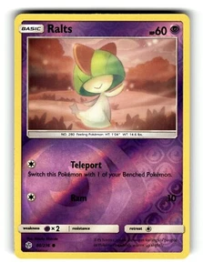 Pokemon Cosmic Eclipse Ralts  080/236 Reverse Holo - Picture 1 of 3