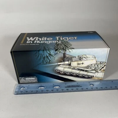 Dragon Armor 1:72 King Tiger, sPzAbt. 503, 'Tigre Branco' Hungria 1945, No. 60143 - Imagem 1 de 4