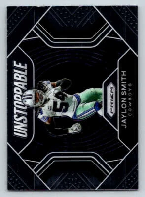 2020 Panini Prizm Unstoppable #3 Jaylon Smith (ref 200391) - Image 1 of 2
