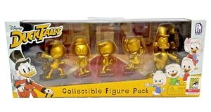 NEW Disney Duck Tales 5 Piece Gold Figure Set SDCC 2018 Exclusive - Picture 1 of 6