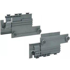 KIT STAFFA REGOLAZIONE CON RUOTE DX + SX LAVASTOVIGLIE SMEG 698290726 698290727 - Imagen 1 de 8