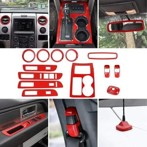 for F150 09-14 Inner Decoration Kit Gear Shifter Panel Air Vent Cover Trim Bezel - Picture 1 of 7