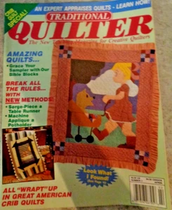 TRADITIONAL QUILTER MAGAZINE VOLUME 1 NUMBER 2 APRIL 1989 +++ - Imagen 1 de 1