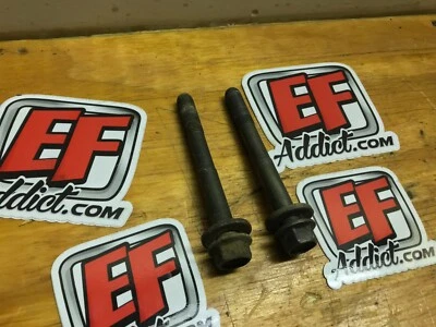 HONDA CIVIC CRX 1988-1991 ﻿BARRA DE TRACCIÓN DELANTERA TRAVESAÑO Y SUBCHASIS PERNOS Foto 1 de 4