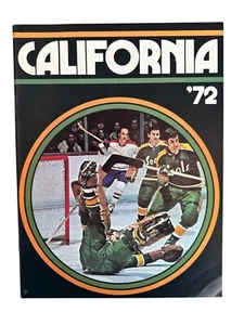 Cubierta de revista Maple Leaf Gardens noviembre 1971 Minnesota North Stars César Maniago - Imagen 1 de 16