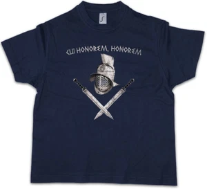 HONOREM GLADIATOR SPARTACUS Kids Boys T-Shirt Rome Blood TV Spartacus Ludus Sand - Picture 1 of 1