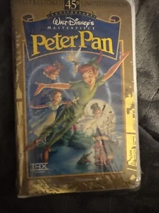 Peter Pan- 45th Limited Edition VHS New Sealed - Picture 1 of 3