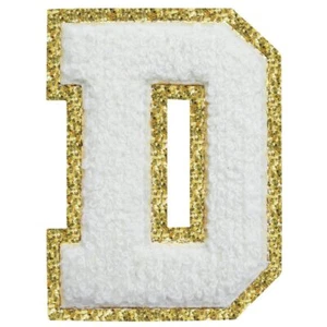 Letter Patches Iron on 3Pcs Chenille Letters for Jackets Varsity Letters Patc... - Picture 1 of 7