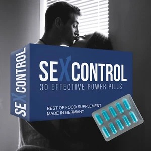 30+15 SEXCONTROL, STARKE FORMEL POTENZMITTEL, LIBIDO KAPSELN MANN, HOCHDOSIERT - Bild 1 von 8