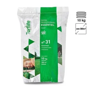 Gazon économique professionnel Turflife n°31 sac 10kg jusqu'à 300m² - Photo 1/6