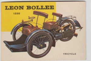 1954 topps World on Wheels #109 leon bollee- nm-nm+ - Picture 1 of 1