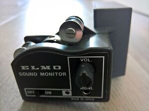 Elmo Super 8mm Sound Monitor for Editor with an Accessory Shoe
