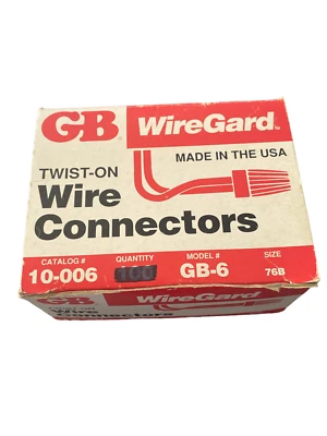 Gardner Bender WireGard Twist-On Wire Connectors GB-6 76B - Pack of 94 - Image 1 of 3