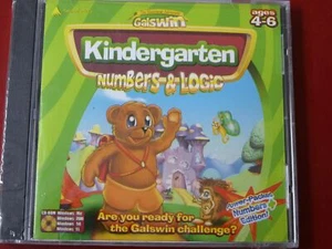 Software PC Galswin Kindergarten Numbers & Logic ages 4-6 NEW SEALED Jewel - Picture 1 of 2