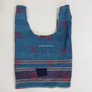 Handmade Stitch Quilted Bag,Mom Carry floral Bag,Everyday ,kantha Shoulder Bag, - Picture 1 of 4