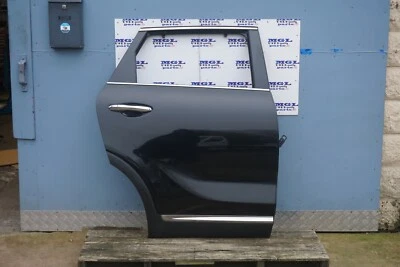 KIA SORENTO MK3 REAR COMPLETE DOOR DRIVERS RIGHT SIDE IN BLACK 2015-2020 - Image 1 of 4