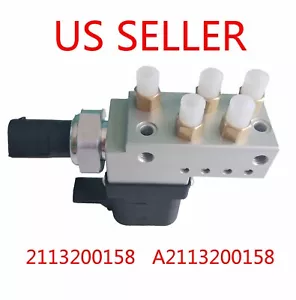 Air Suspension Compressor Control Valve Block Fit Mercedes W211 E320 2113200158 - Picture 1 of 7