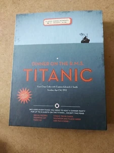 Dinner on the R.M.S TITANIC - Everything you need to host a Dinner party - RMS - Picture 1 of 3