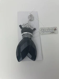 Gang Crystal Expressions kleines schwarzes Kleid Ornament neu mit Etikett - Bild 1 von 1