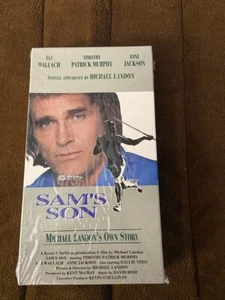 NEW Sam's Son: Michael Landon's Story VHS 1984 Biographical SEALED Eli Wallach - Picture 1 of 2