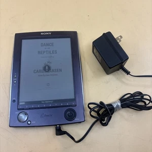 Sony Electronic Reader System Sony PRS-500 Bundle With Charger Tested Works - Picture 1 of 8