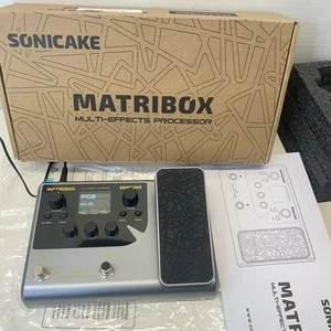 SONICAKE Matribox Guitar Bass Amp Modeling IR QME-50 Expression Pedal Stere - Picture 1 of 9