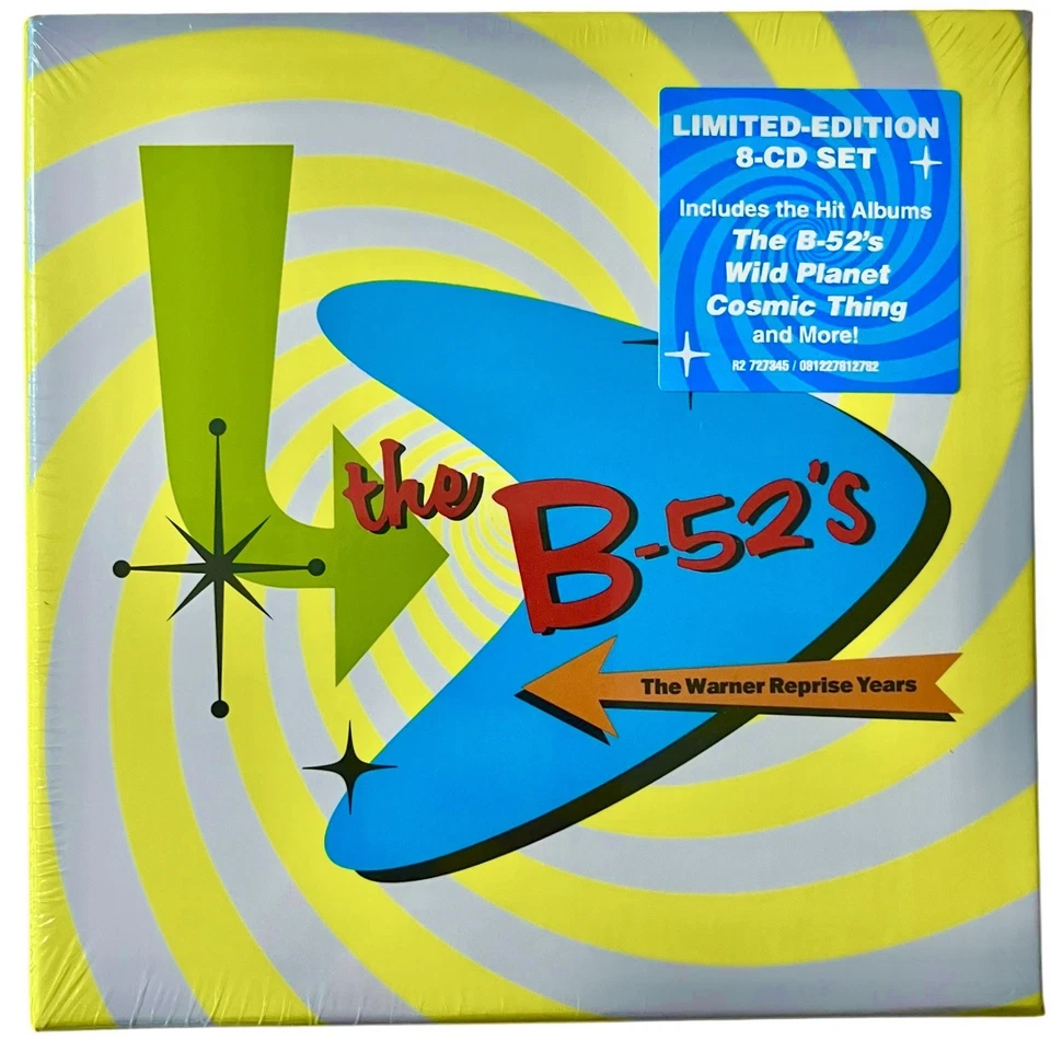 The B-52's: The Warner Reprise Years  8 CD Set Limited Edition Ships Today *NEW* - Image 1 of 4