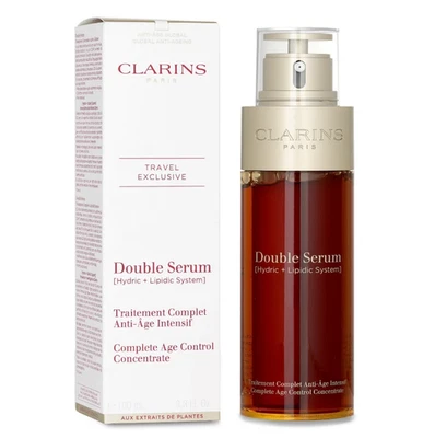 CLARLNS *NEW* Clarins Paris Double Serum (Hydric + Lipidic) Complete Age Control